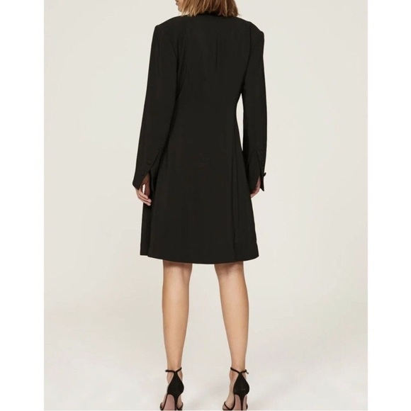 Emilia George Marie Blazer Transitional Maternity Knee Length Shirt Dress Sz XS - Picture 4 of 11